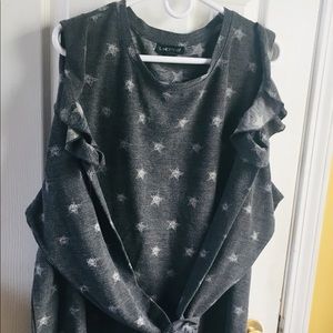 Lane Bryant “cold shoulder” shirt